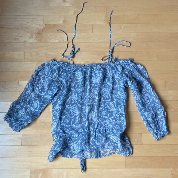 Mud Blue Blouse - Picture 1 of 3